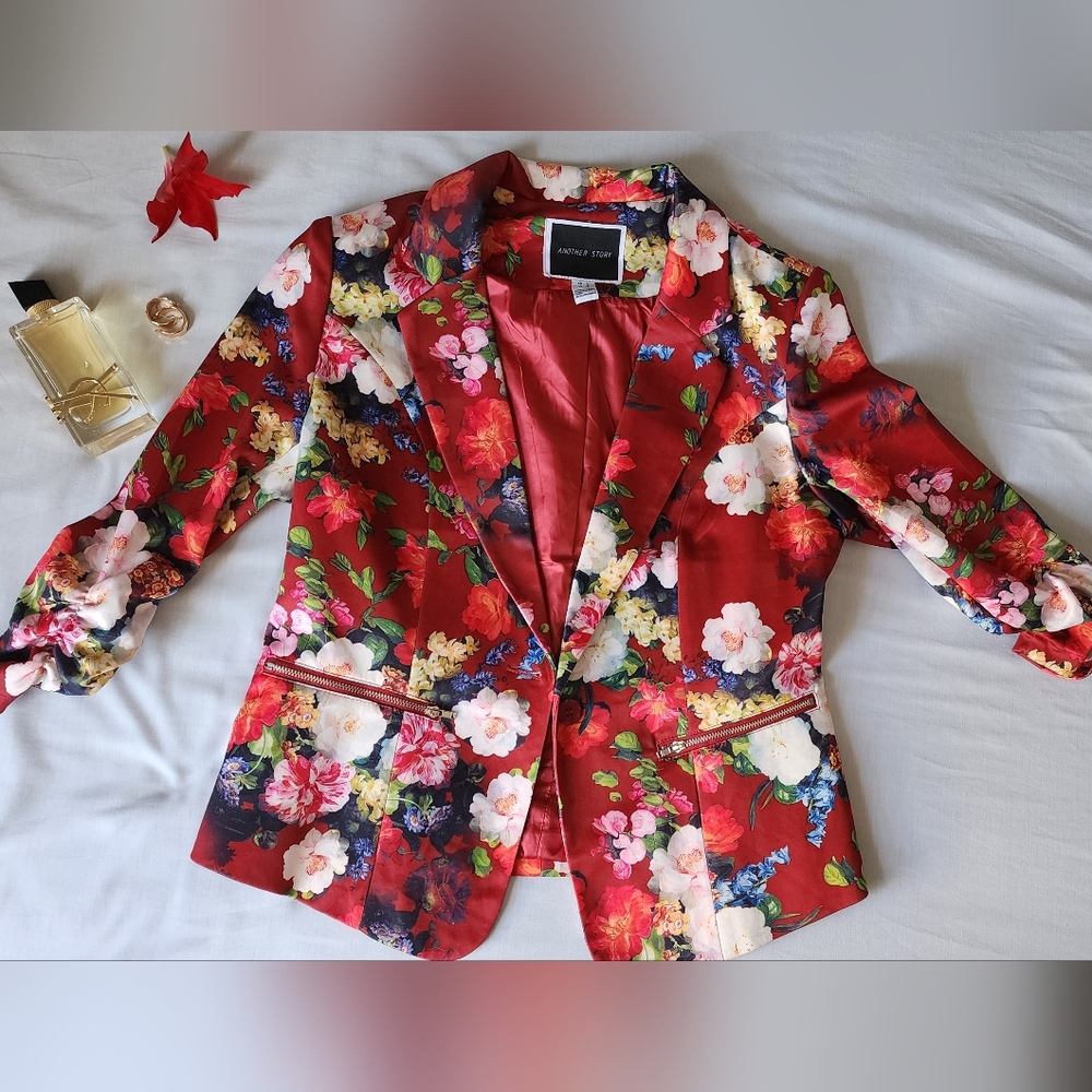Another Story blazer 3/4 sleeve